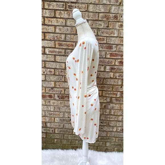 NWT Free People Celia Square Neck Floral Dress - Picture 5 of 9